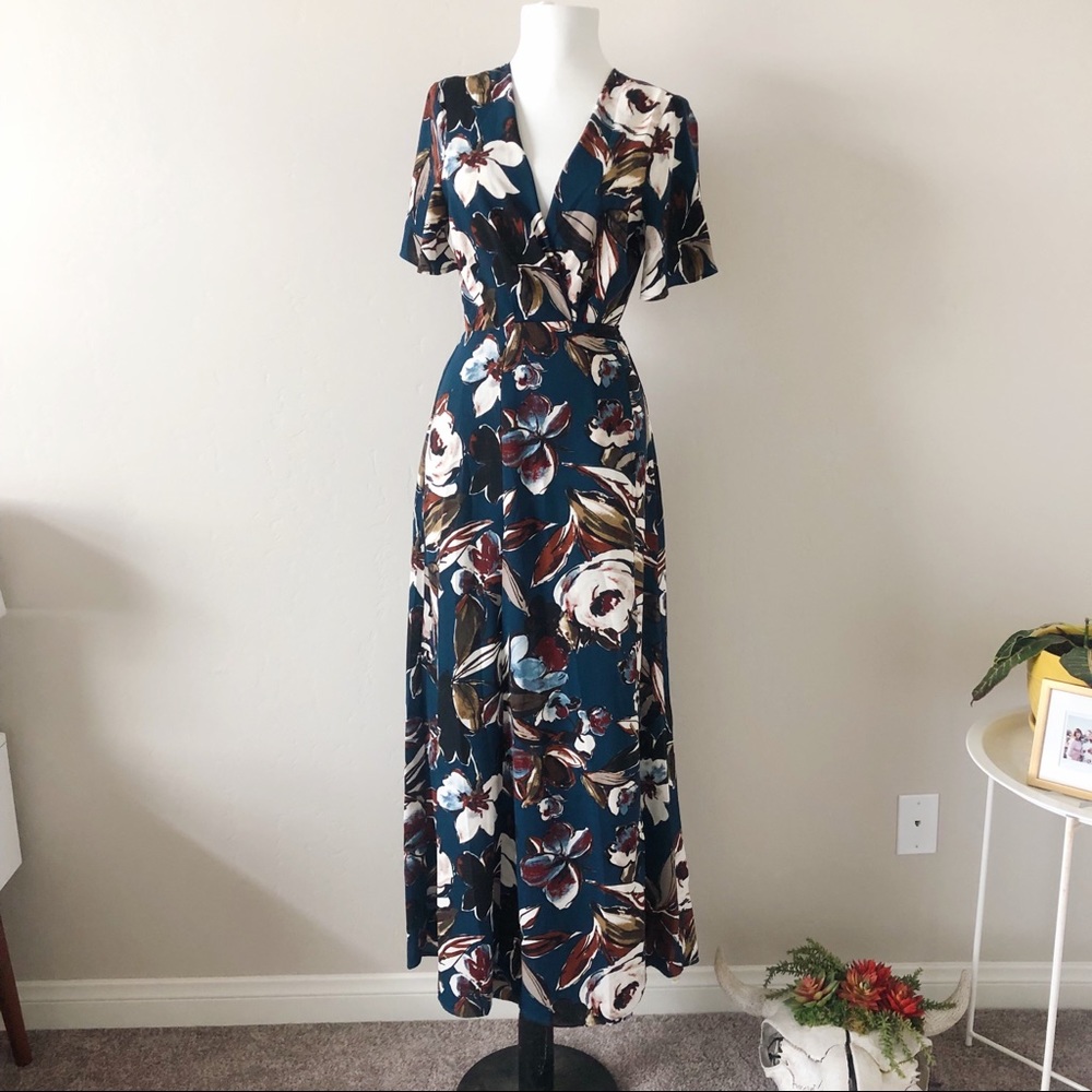 Lush wrap dress